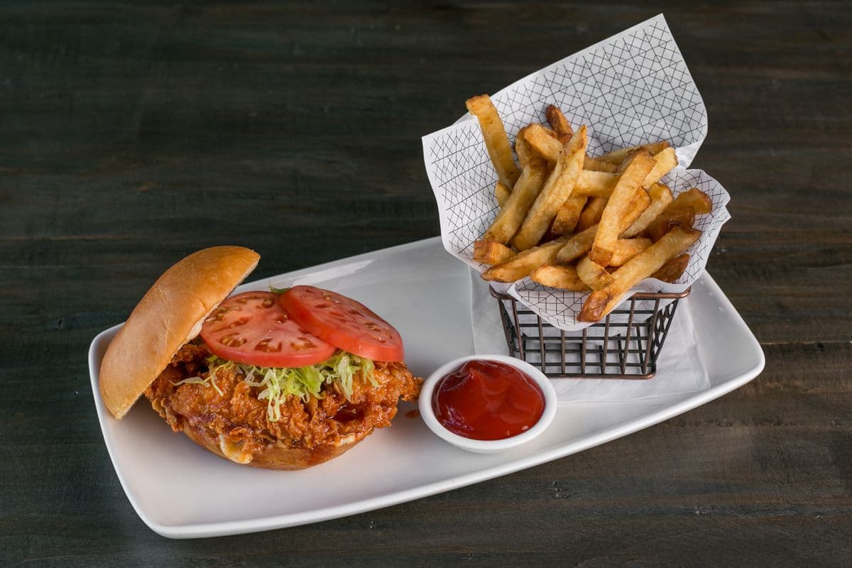 Spicy Fried Chicken Sandwich