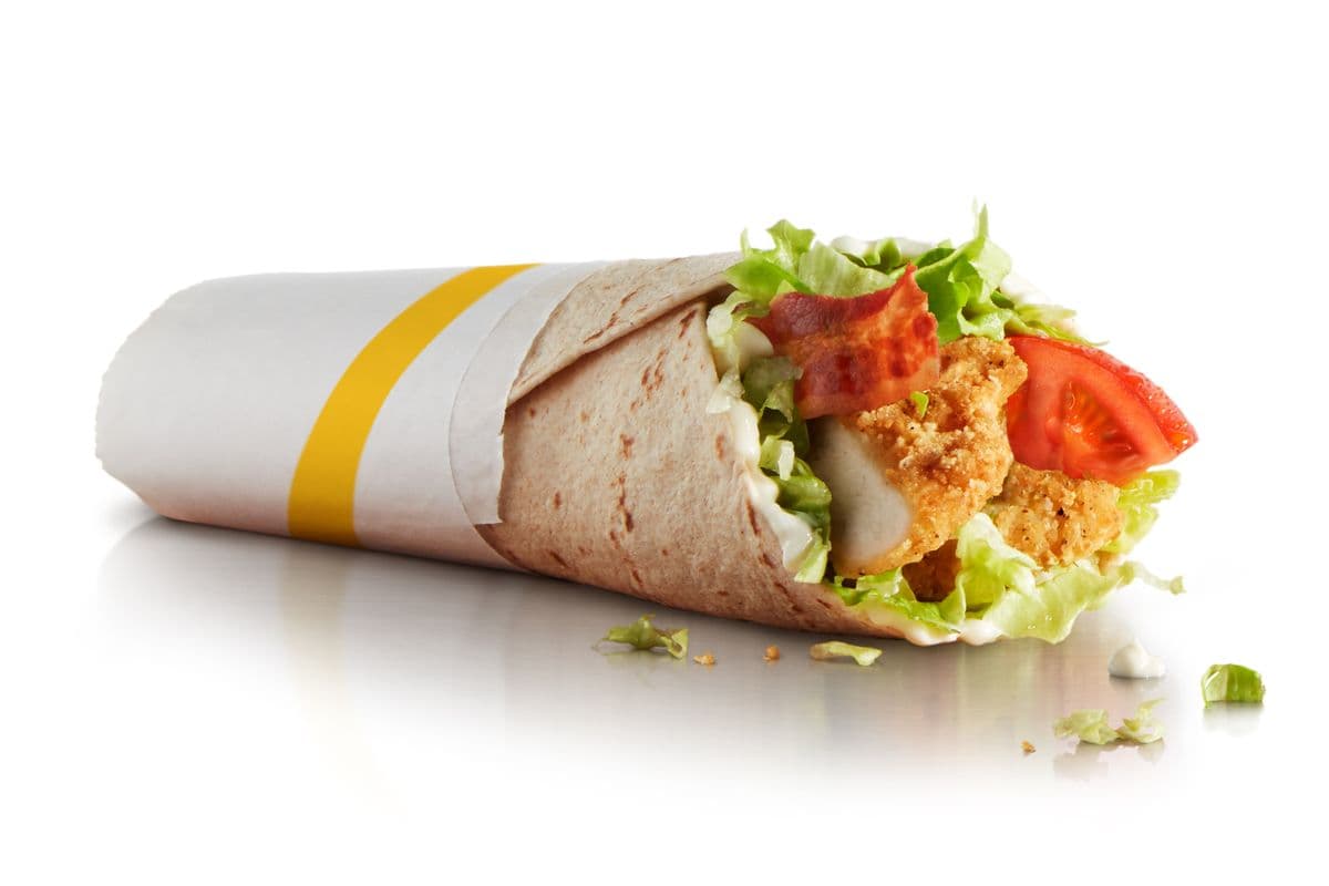 Chicken & Bacon Signature McWrap with Crispy Chicken [600.0 Cals]
