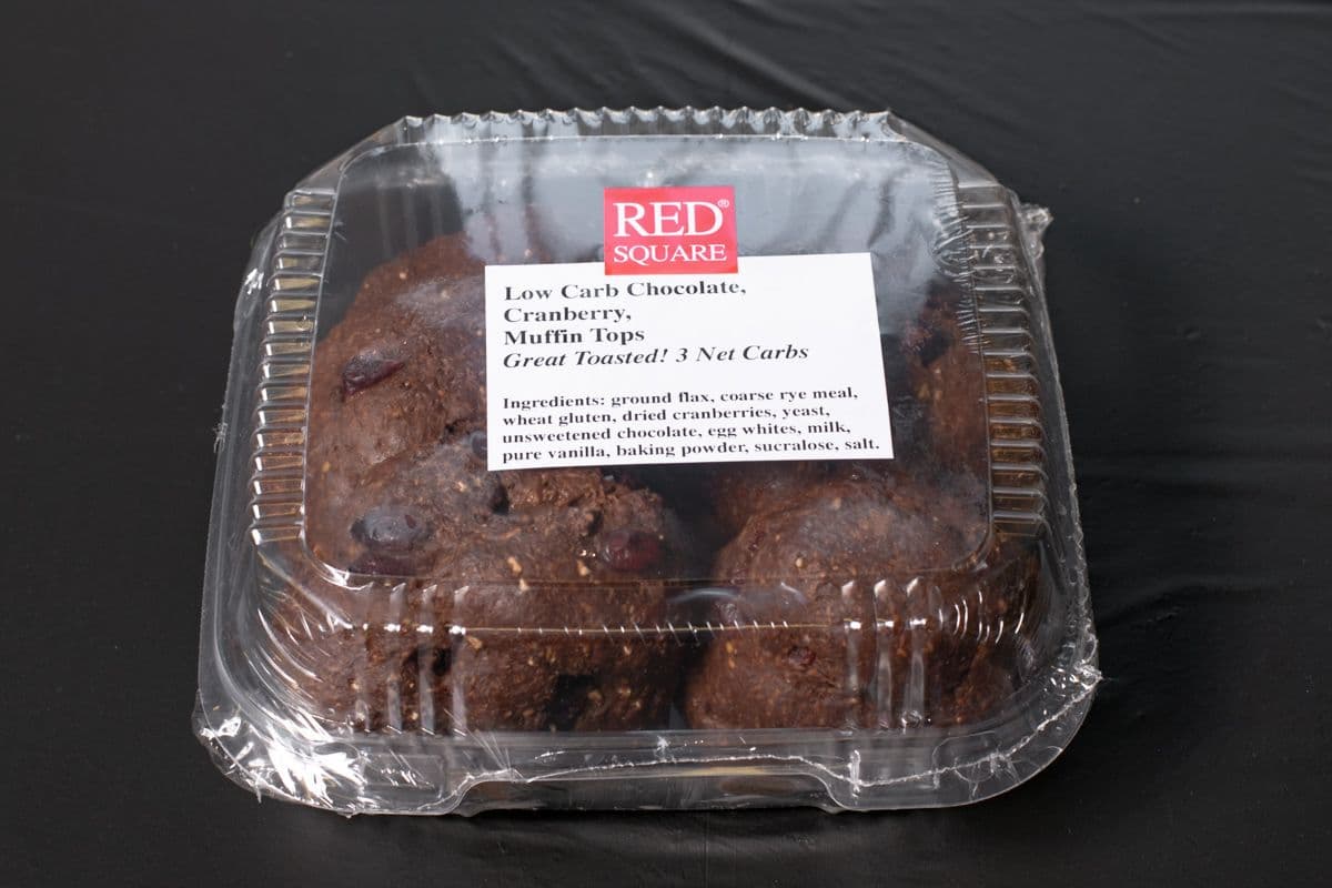 Low-Carb Chocolate Cranberry Muffin Top (6 pcs)