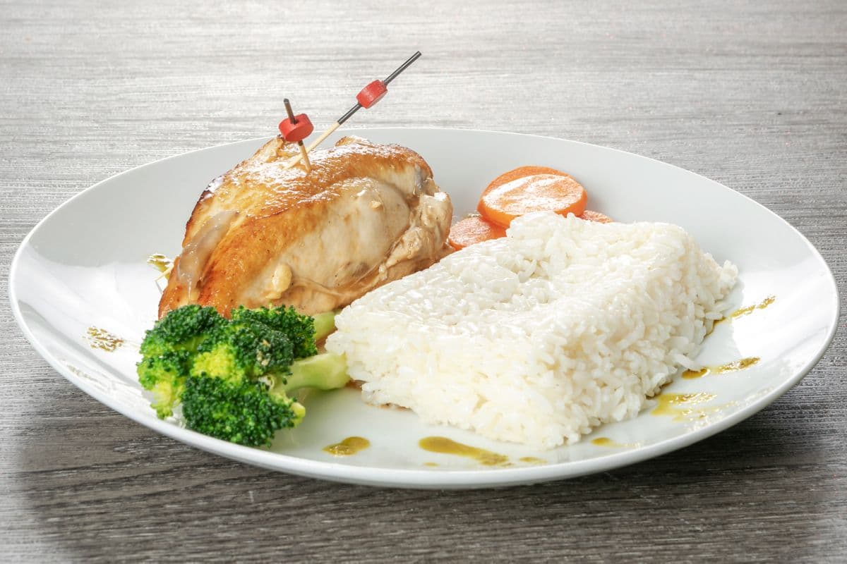 Poulet farci aux épinards et mozzarella / Chicken Stuffed with Chicken and Mozzarella