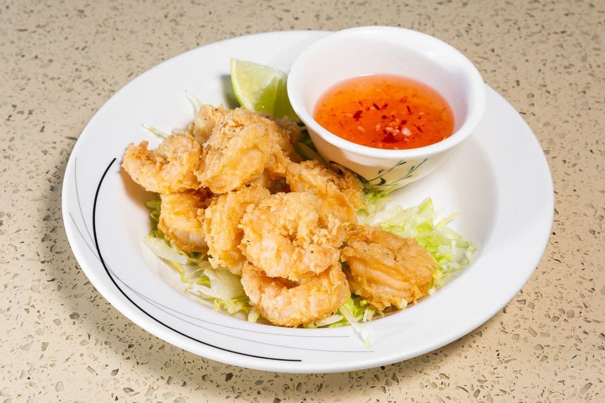 7. Deep-Fried Shrimp Tempura - Tom Chien Gion (10 pcs)