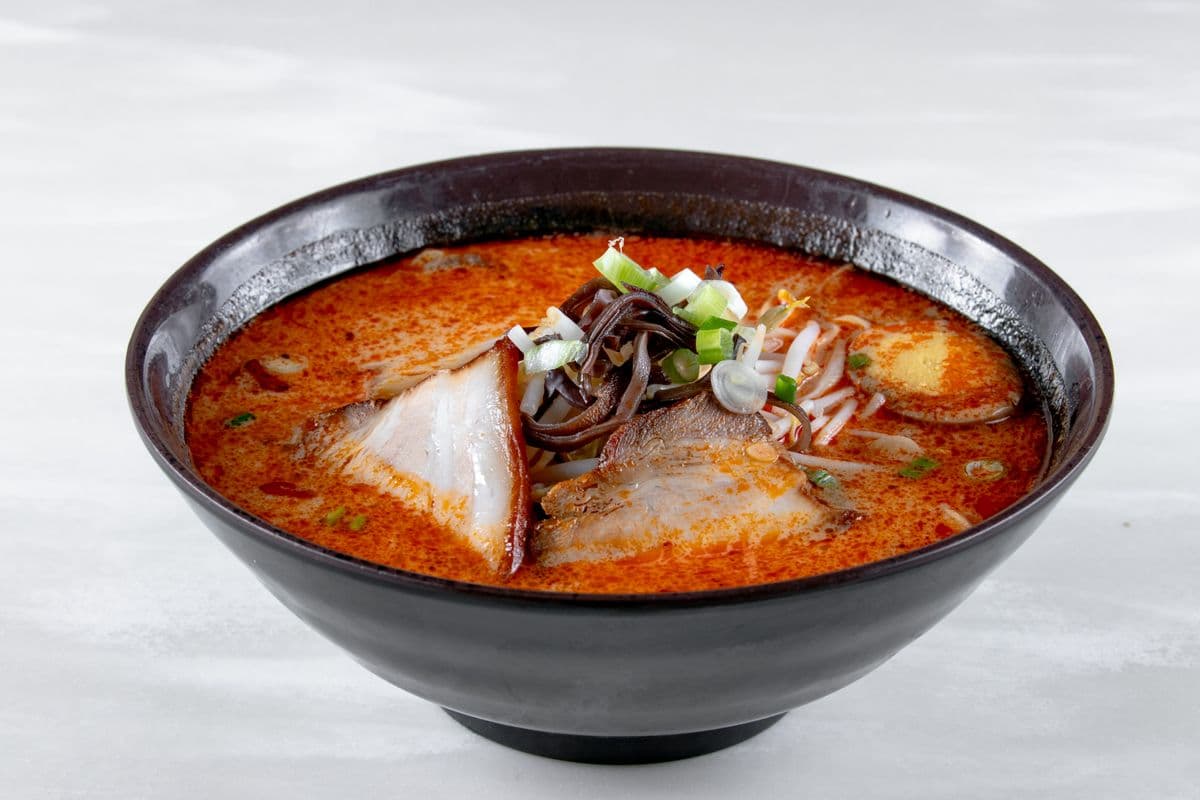 N20. Tom Yum Kung BBQ Pork Ramen