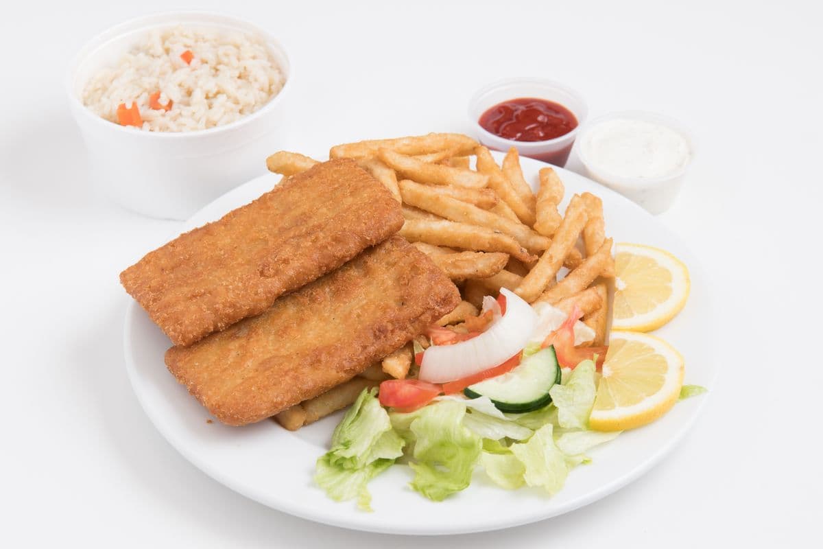 Fish (2 pcs) and Chips