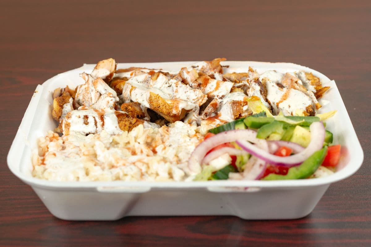 Chicken Shawarma Lunch Platter