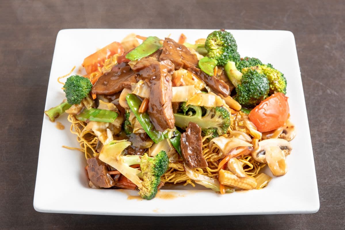 49. Satay "Veggie Beef" Noodles