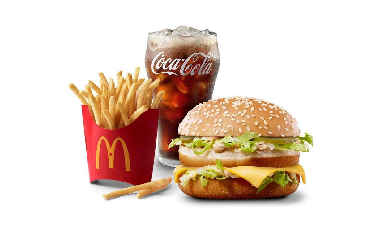 Trio Big Mac sans viande [540-970 Cal]