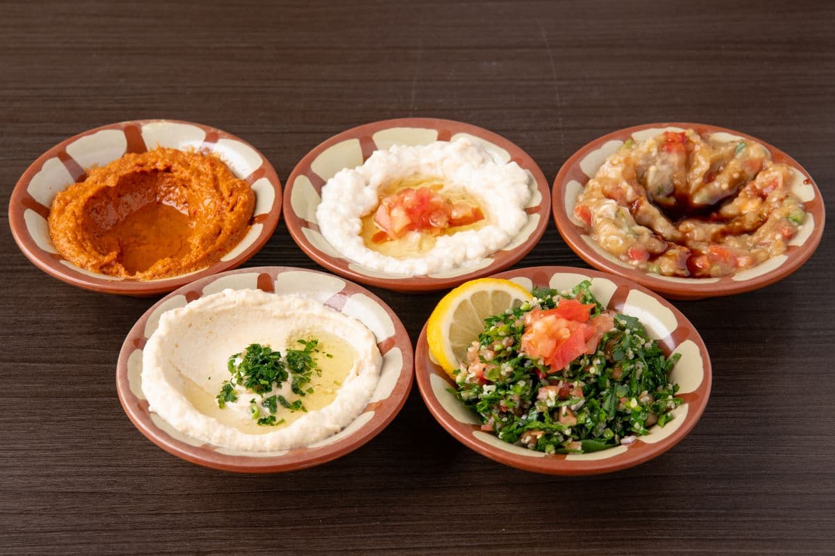 Cold Arabic Mezza