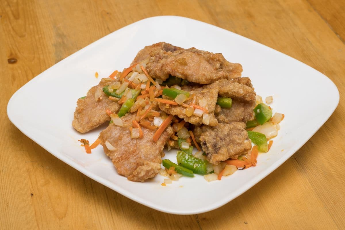 71. Deep-Fried Pork Chop with Spicy Salt
