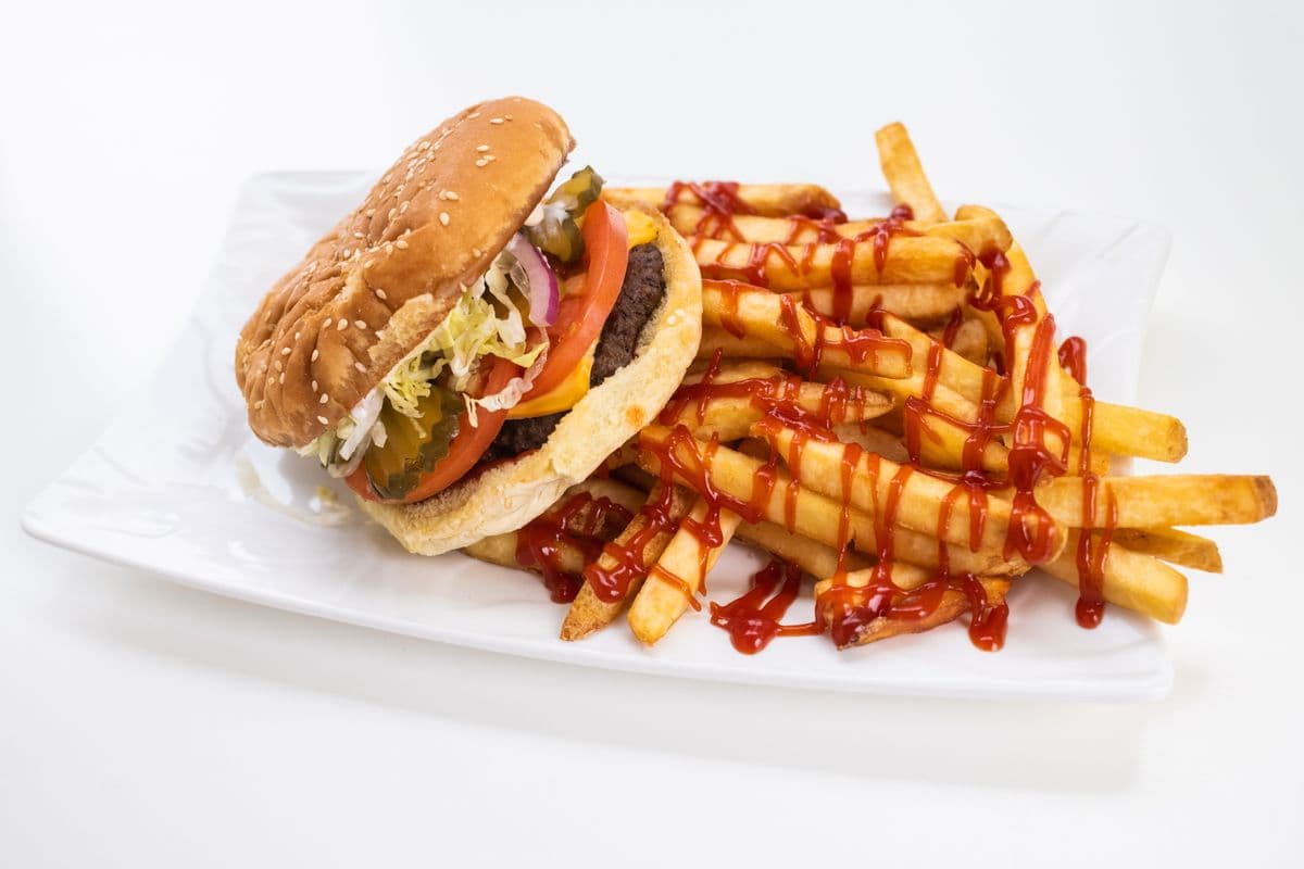 Cheeseburger with Fries