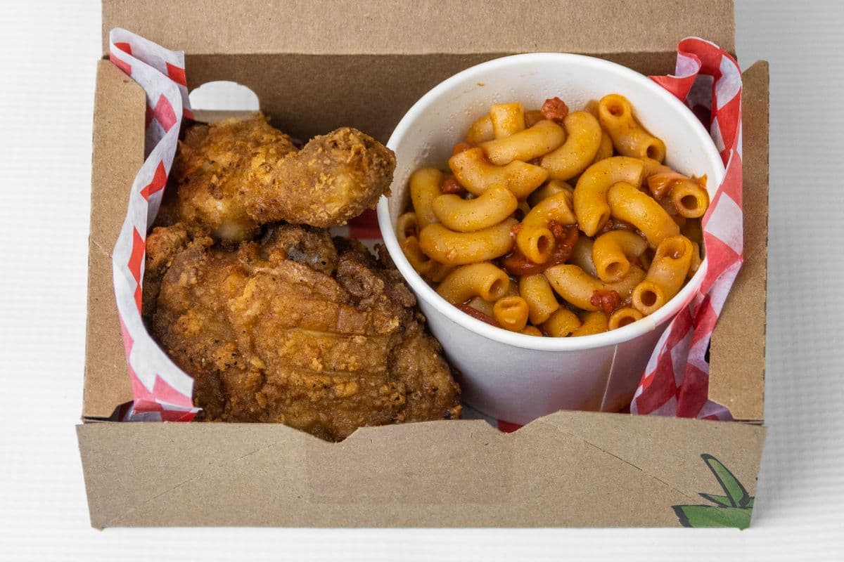 $10 Lunch - Two-Piece Delicious Fried Chicken Snack Combo