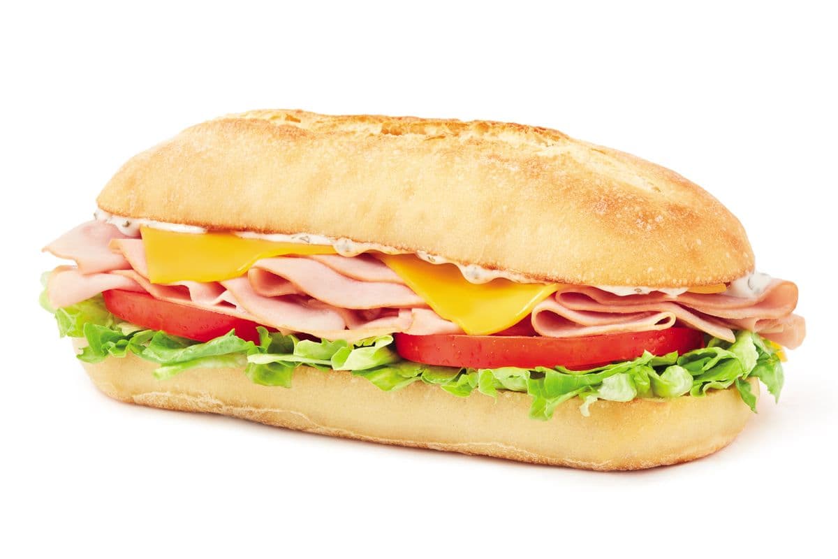 Ham & Cheddar Sandwich