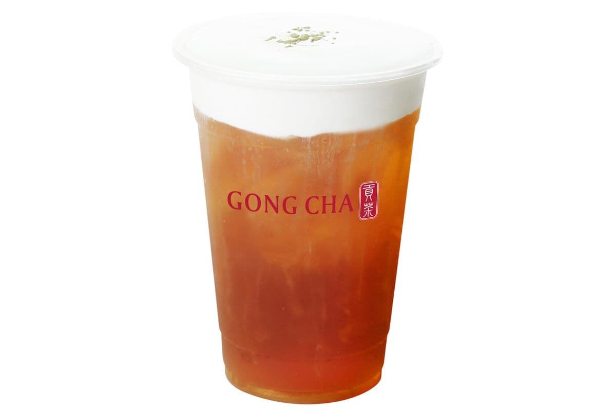 Milk Foam Winter Melon Drink (Hot)