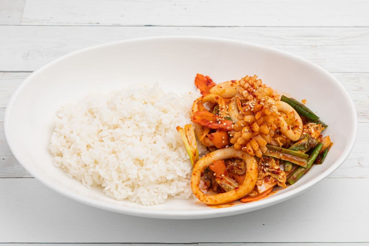 11. Bol de riz aux calmars / Squid Rice Bowl