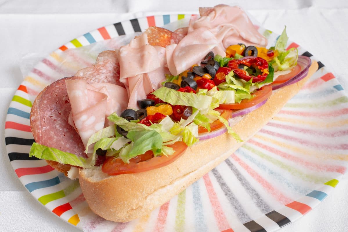 8. Six-Inch Capilano Italiano Panini (Pepper, Gypsy, and Hungarian salami with Mortadella)