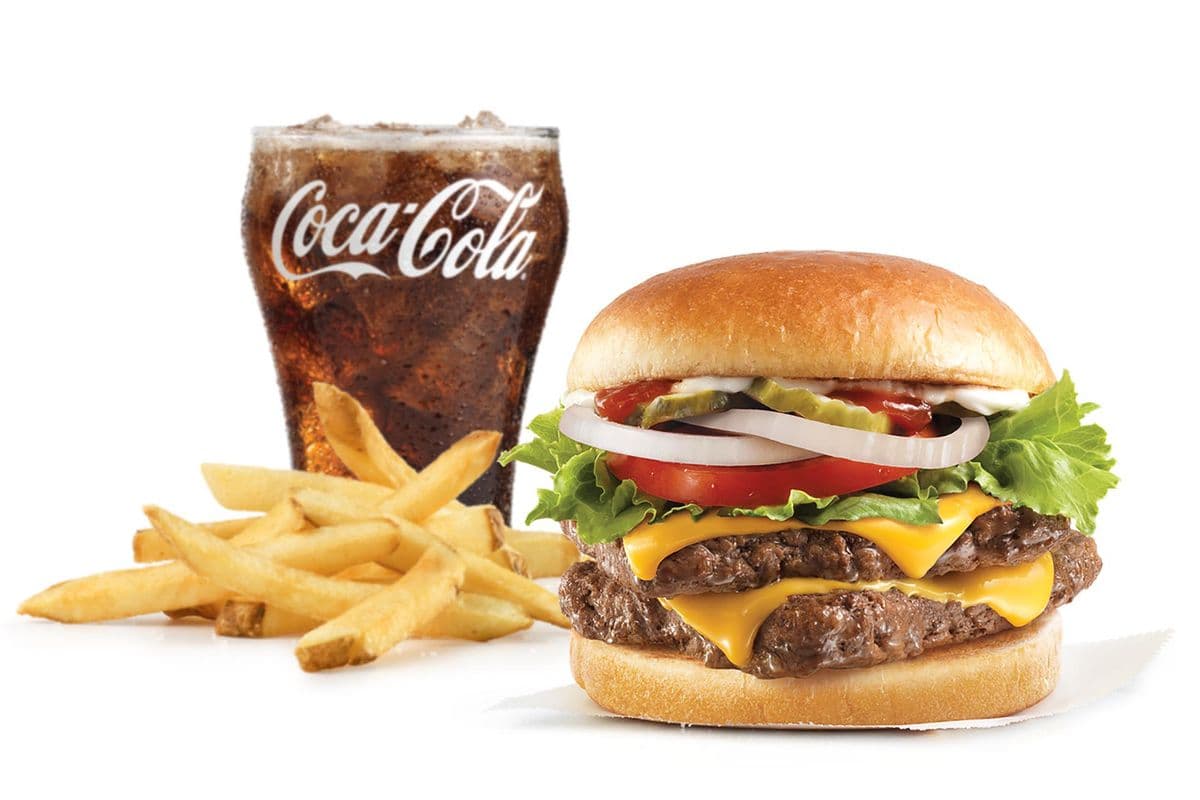 Combo hamburger fromage double® de Dave / Dave's Double®  with Cheese Combo (Cals: 1040-1460)