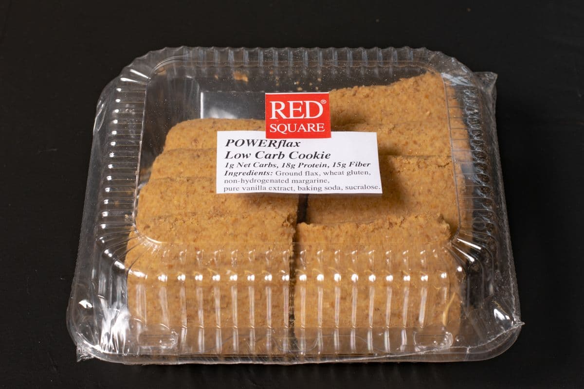 Low-Carb Powerflax Vanilla Cookie (8 pcs)