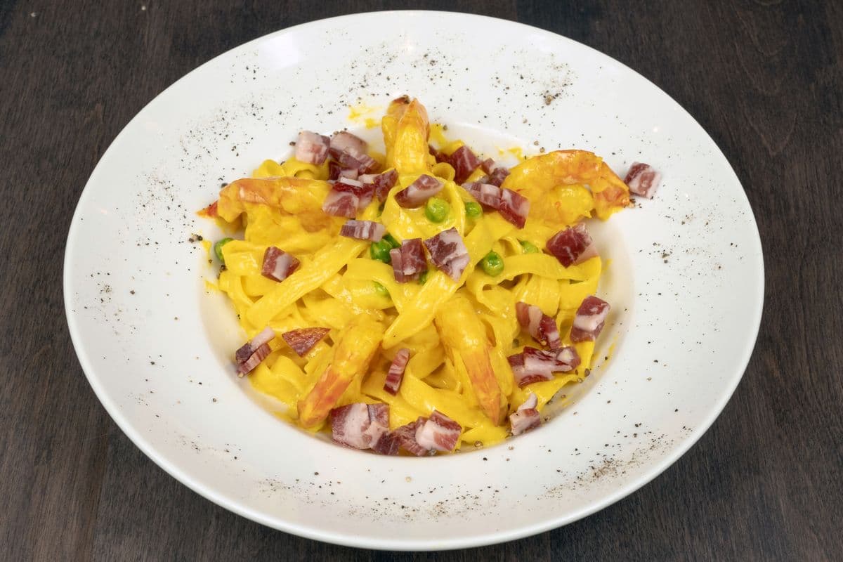 Tagliatelle with Shrimp