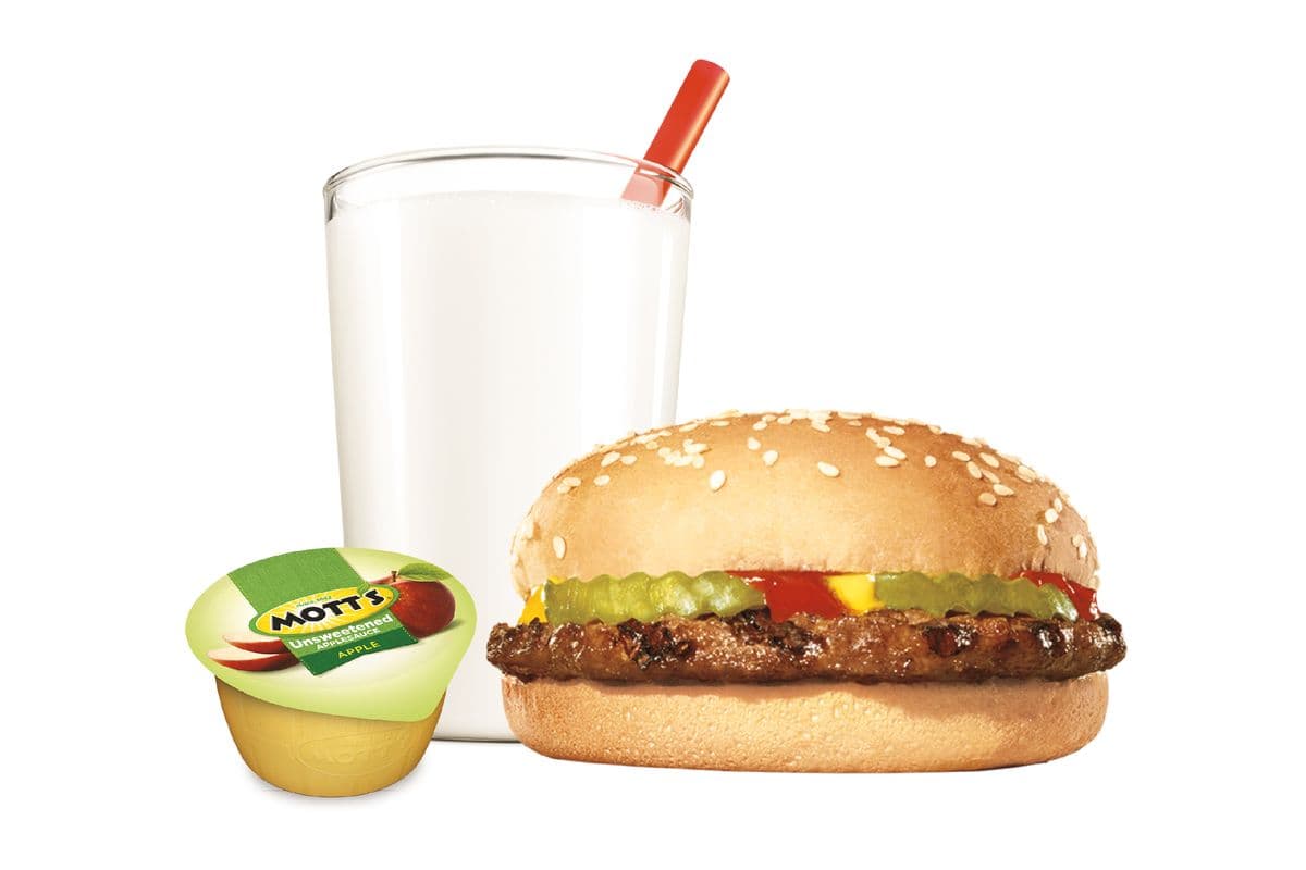Hamburger King Jr™ Meal (270-720 Cals)
