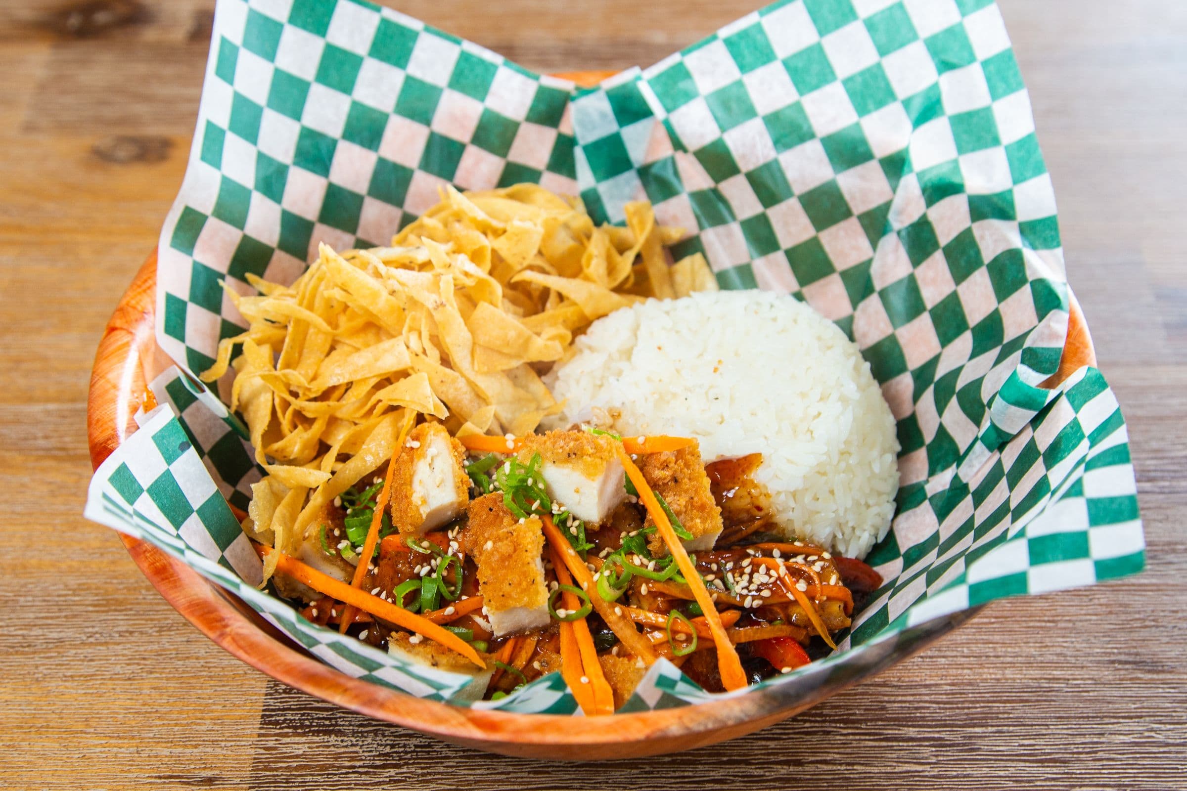 Crispy Chicken in Ginger Sesame Sauce