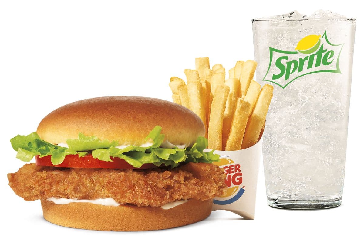 Crispy Chicken Sandwich Meal (1060-1360 Cals)