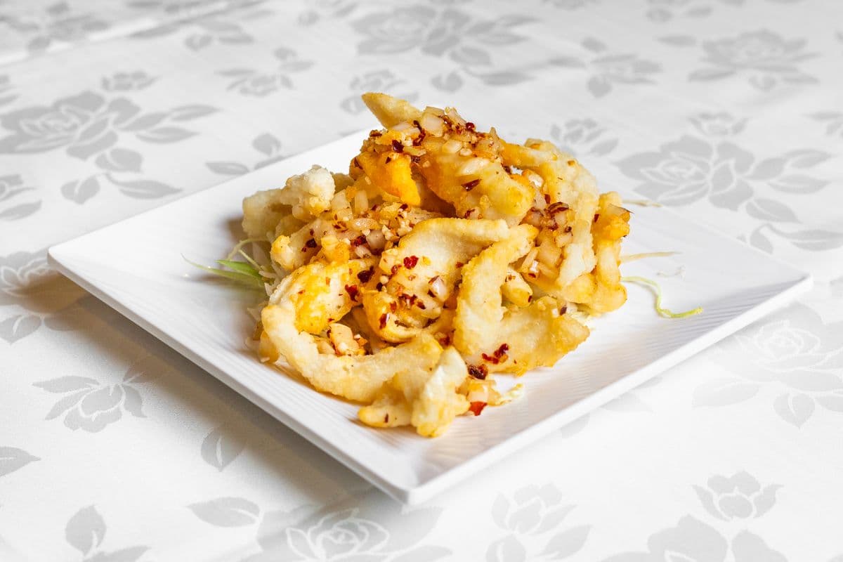 36. Deep-Fried Squid with Spicy Salt