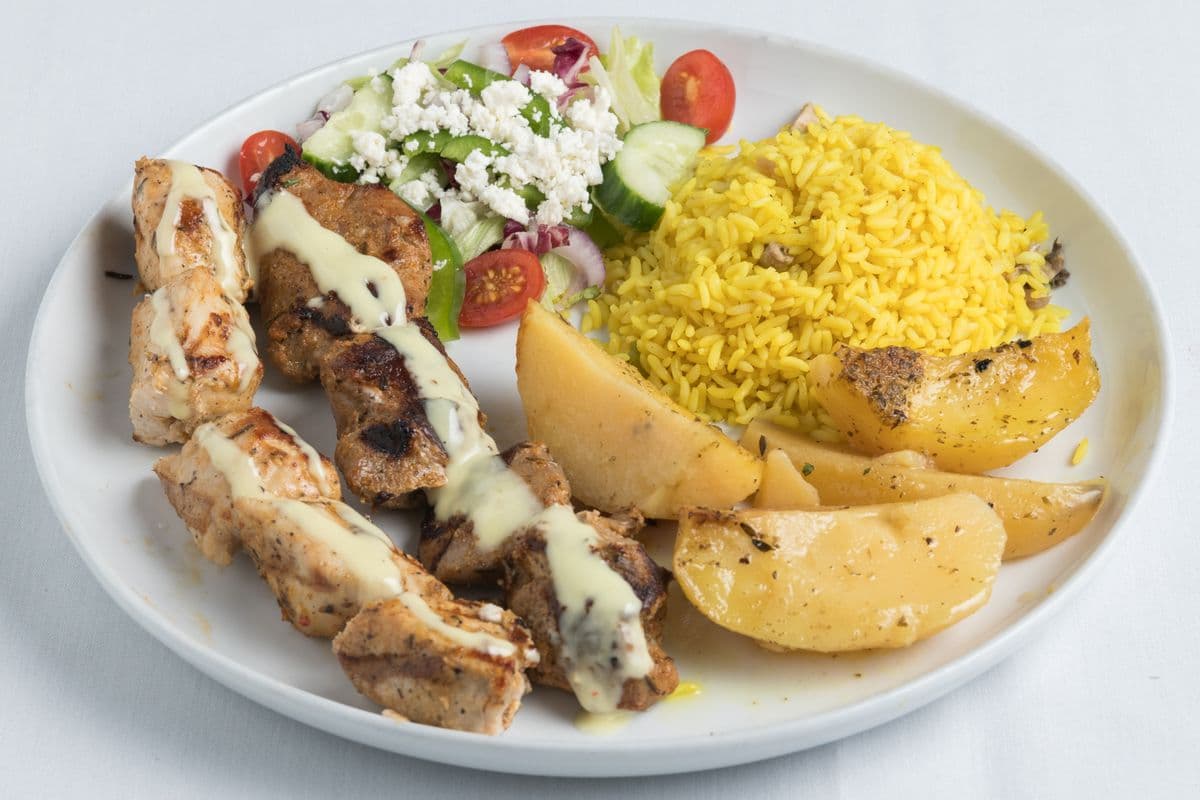 Large Chicken Souvlaki Stick (6-8 oz)