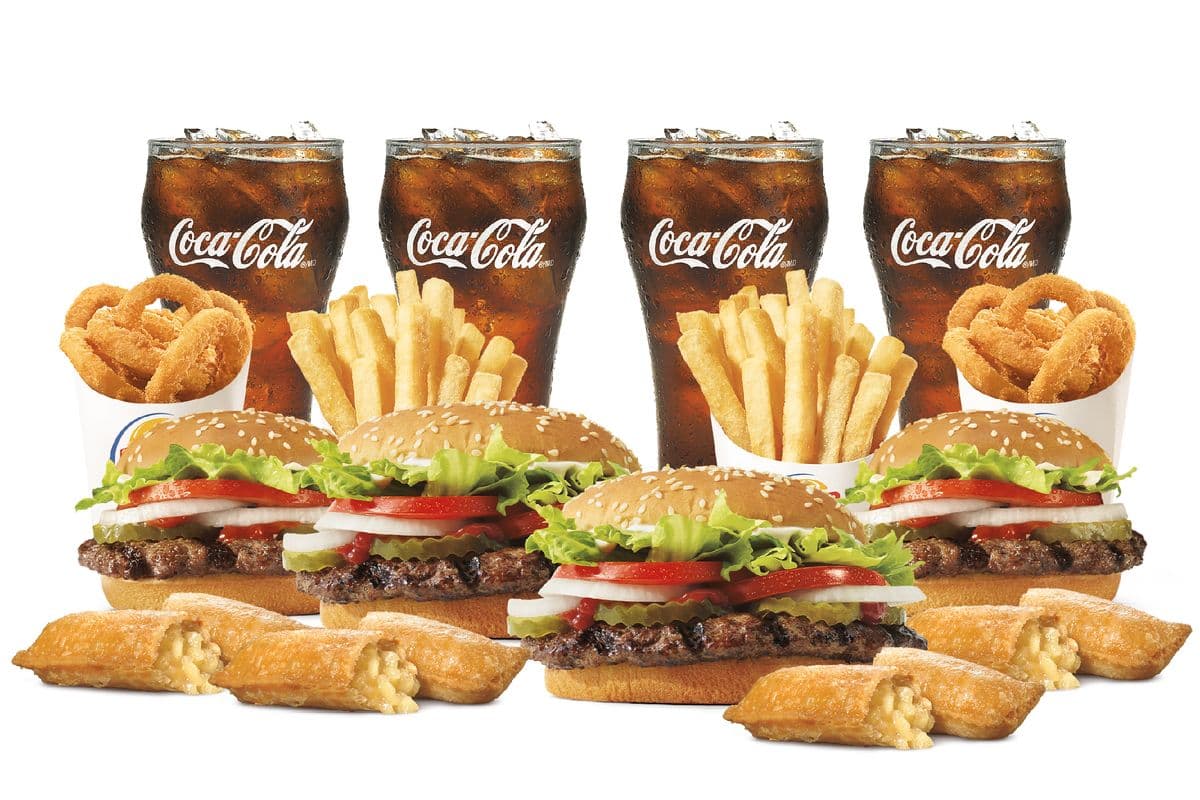 WHOPPER® Family Bundle (1140-1430 Cals per serving; serves 4)