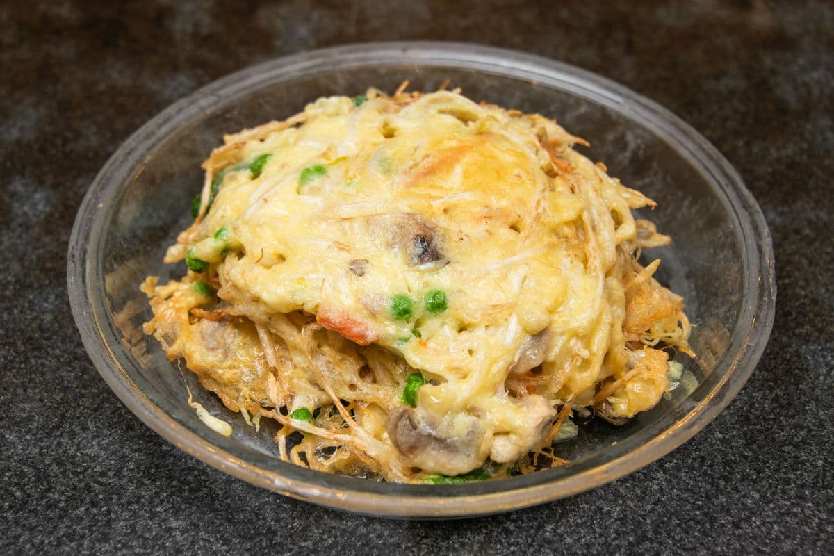 130. Mushroom Egg Foo Young 磨菇芙蓉