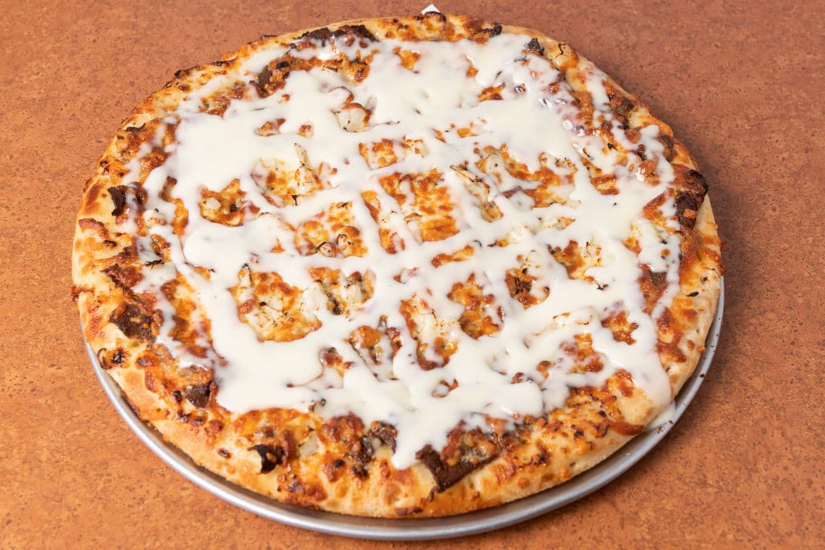 12" Single Medium Donair Pizza