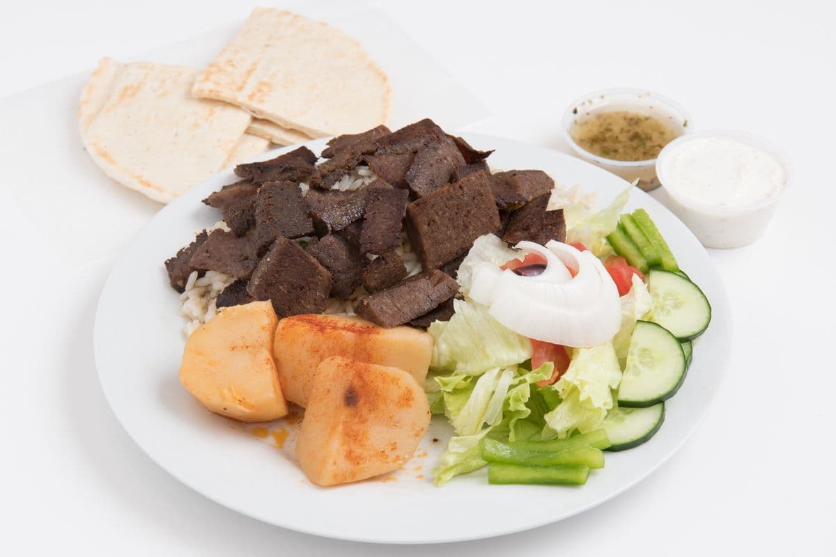 Gyro Donair Shawarma Plate