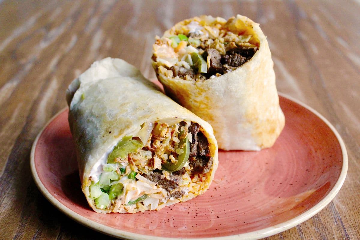 Carne Asada Burrito