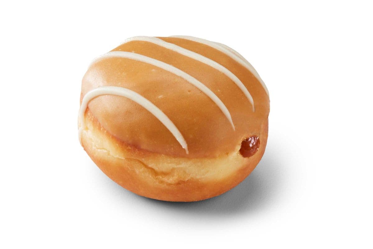 Maple Iced and Caramel Filled Donut [200.0 Cals]