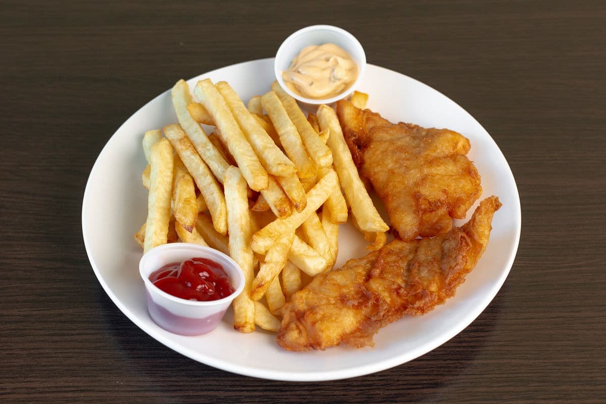 Haddock (2 pcs) and Chips