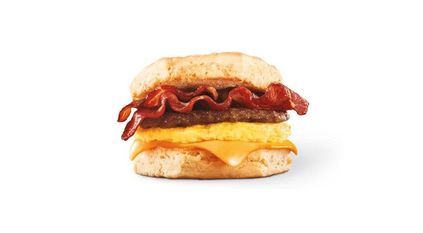 Sausage & Bacon Breakfast Sandwich