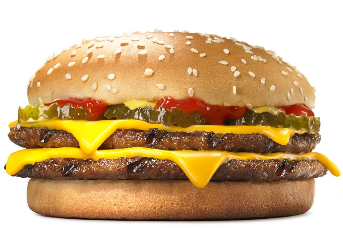 Double Cheeseburger (390 Cals)