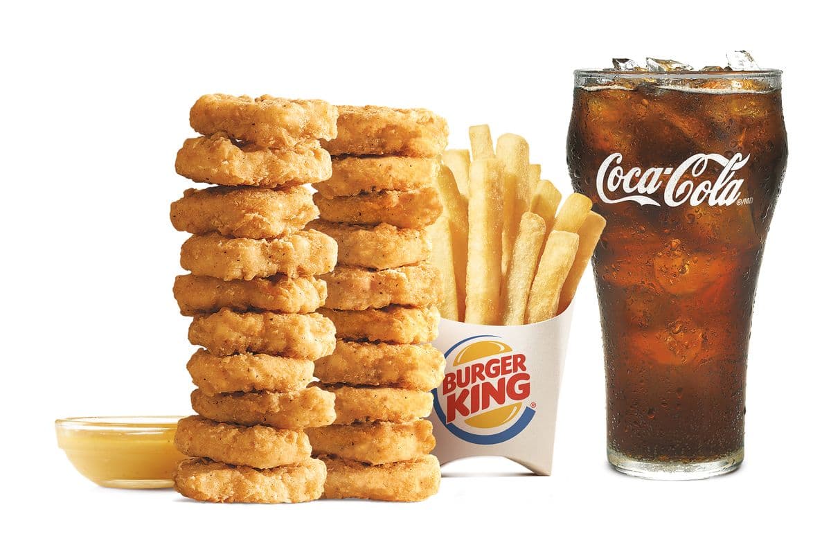 Chicken Nuggets Meal (20 pcs) (1340-1860 Cals)