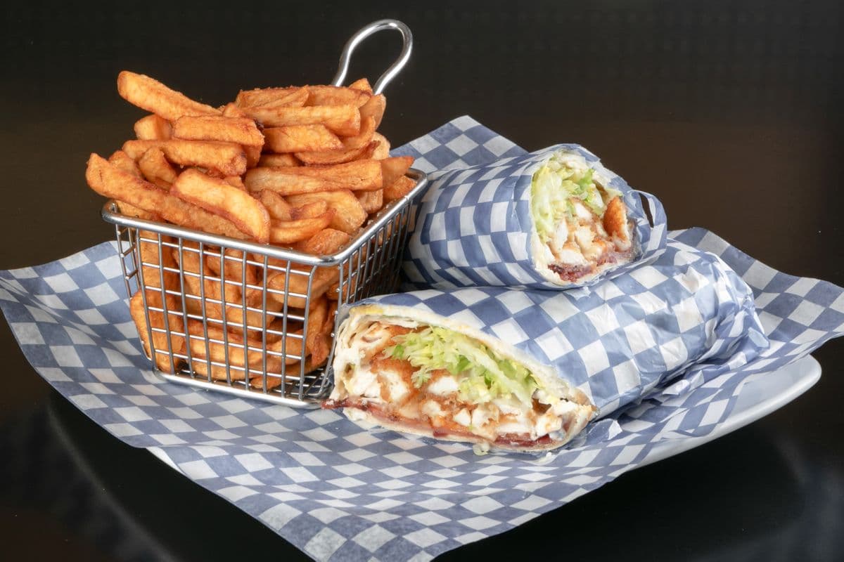 Wrap classique au poulet croustillant