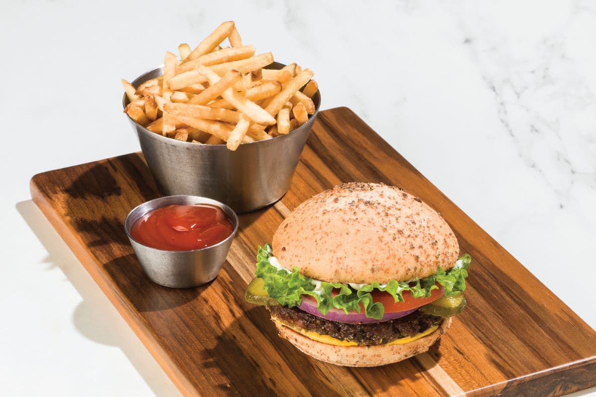 Vegan Impossible Burger