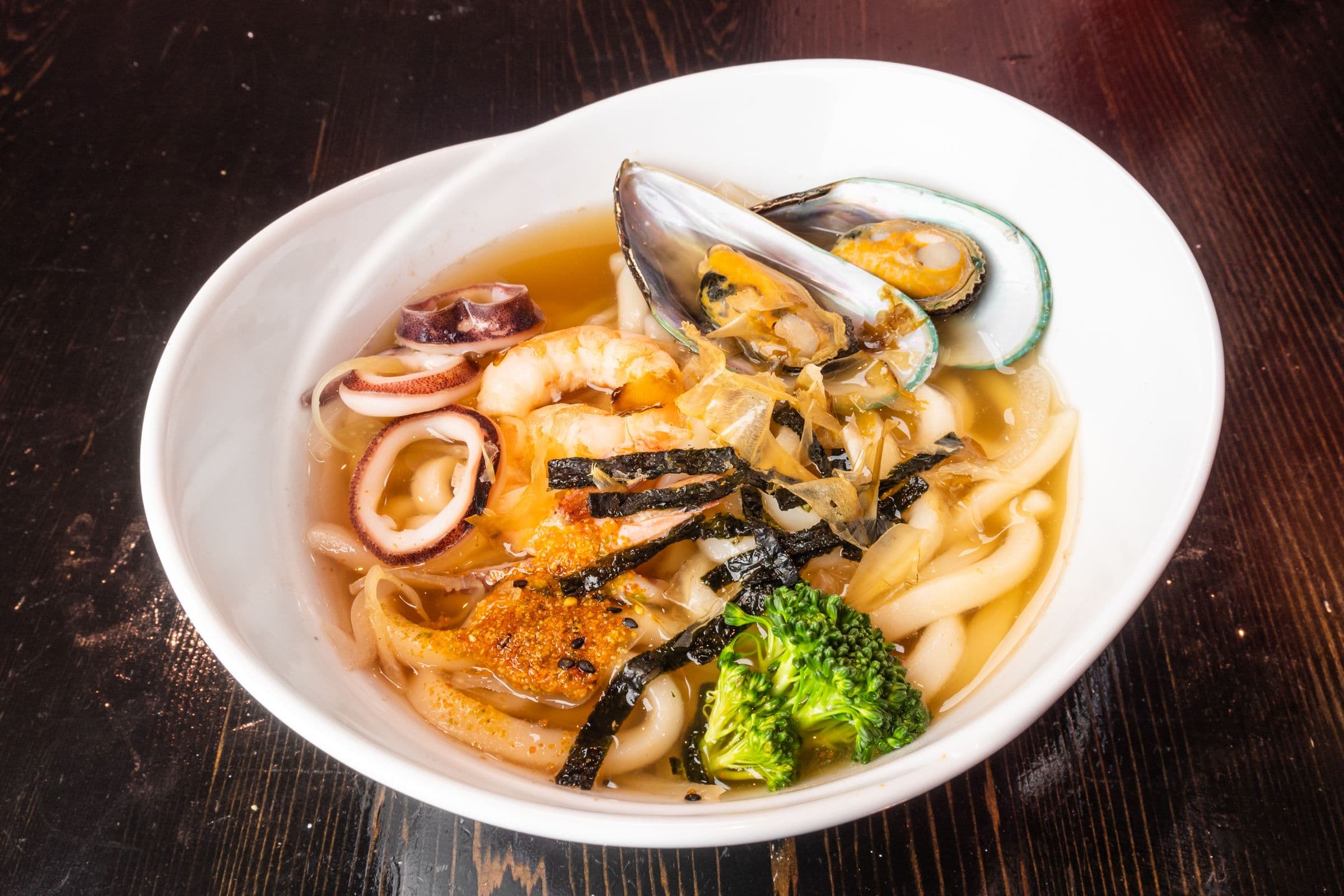 Seafood Udon Soup