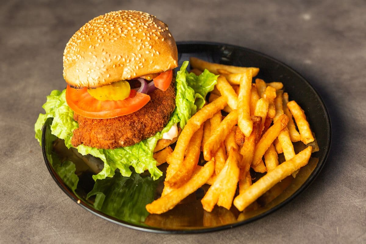 Crunchy Chicken Burger