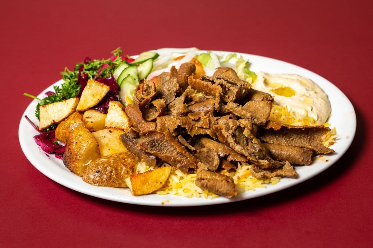 5. Beef Donair Platter