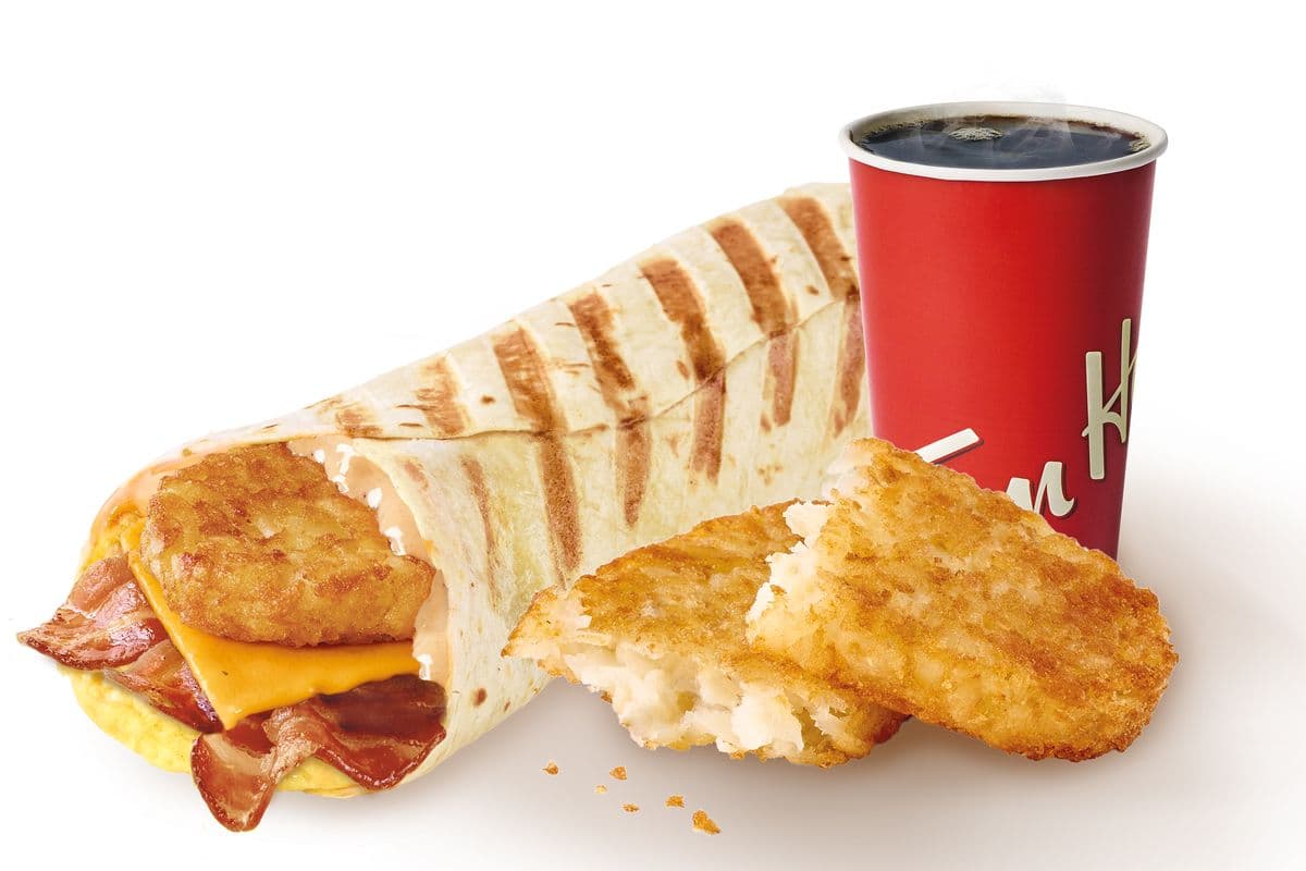Farmer's Breakfast Grilled Wrap Meal