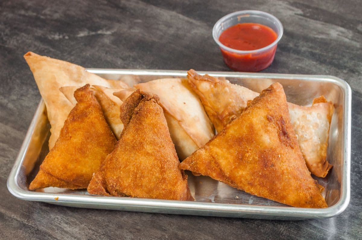 Chicken and Cheese Samosa
