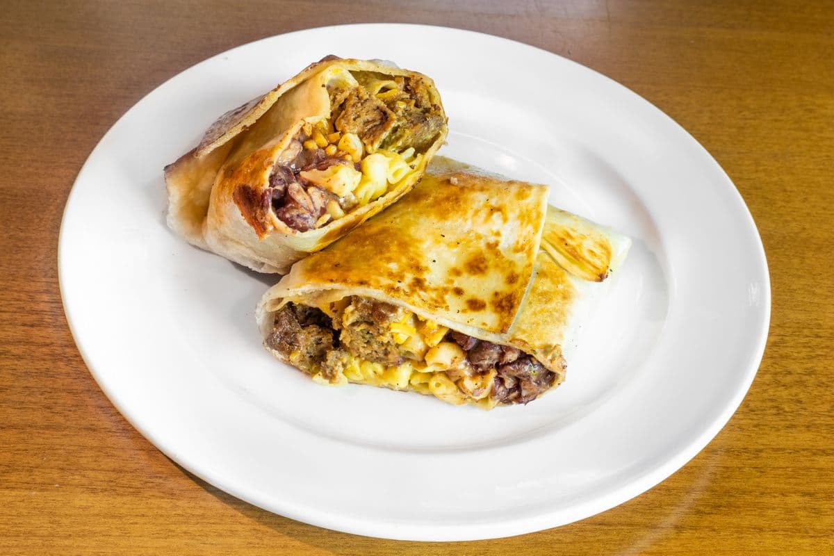 Mac N' Cheeze Burrito
