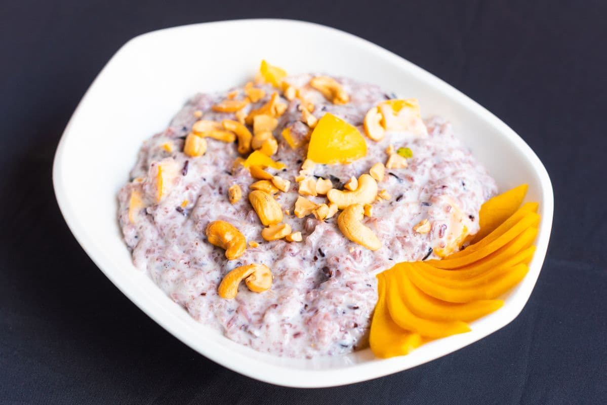 Coconut Sticky Rice with Mango