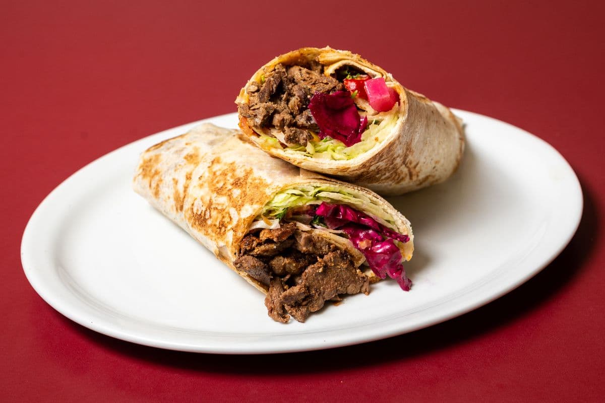 11. Beef Shawarma Wrap