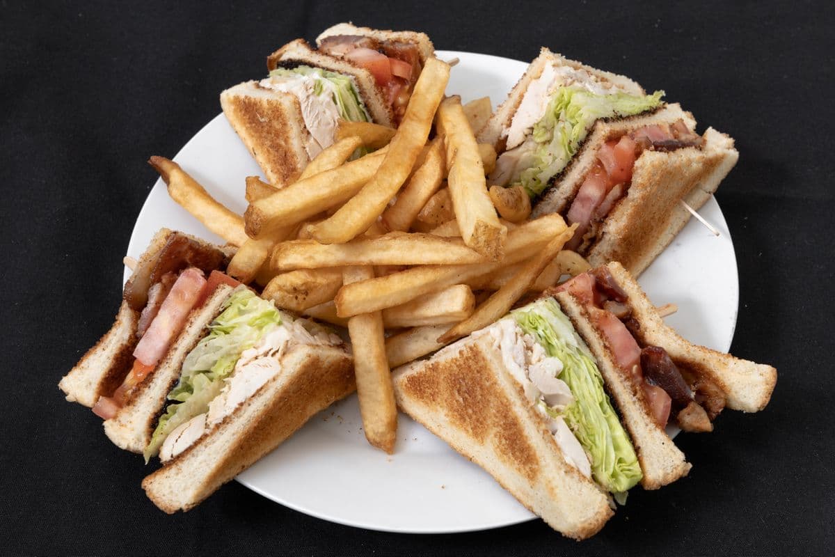 Chicken Club Sandwich Platter