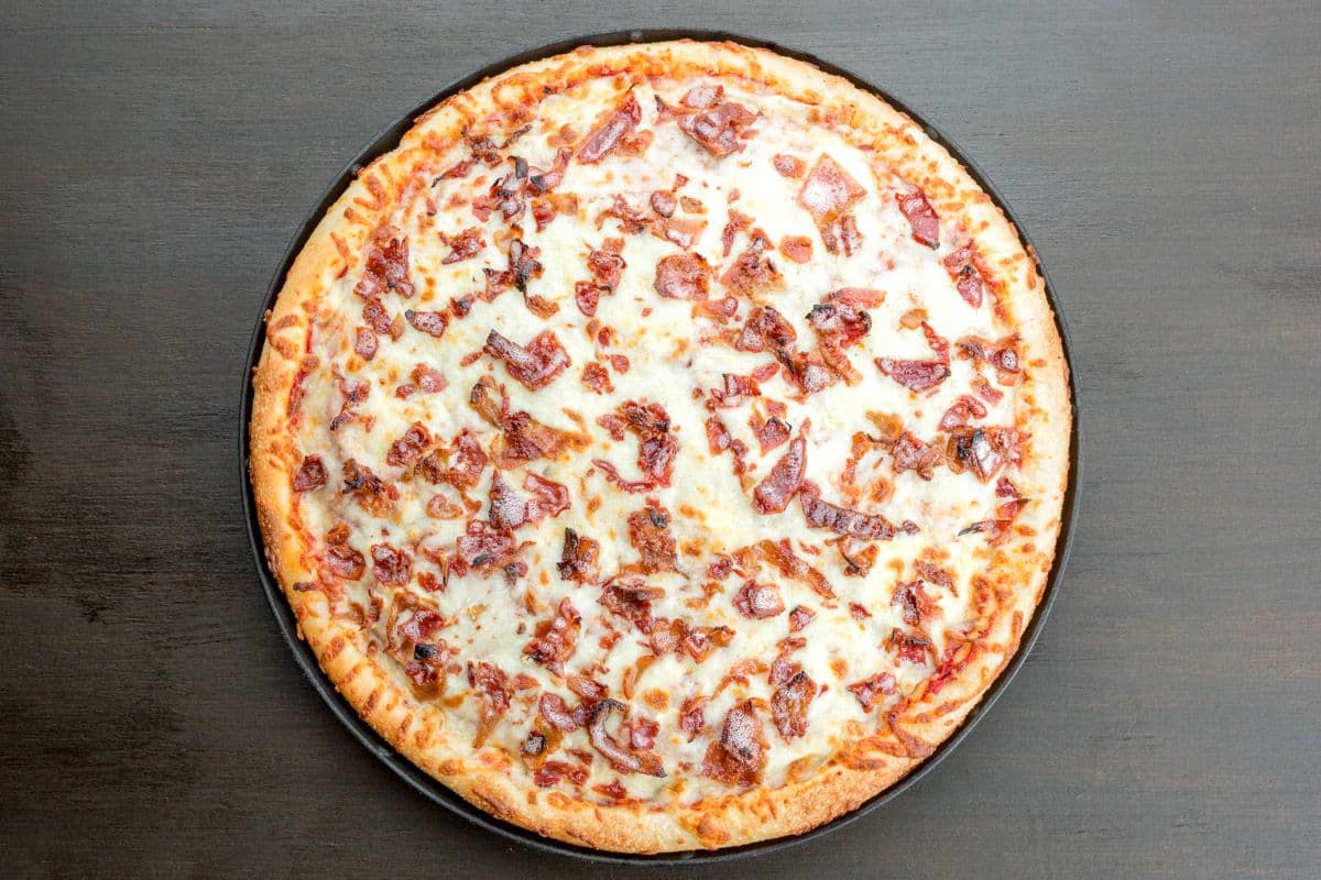 12" Medium Pepperoni and Bacon Pizza