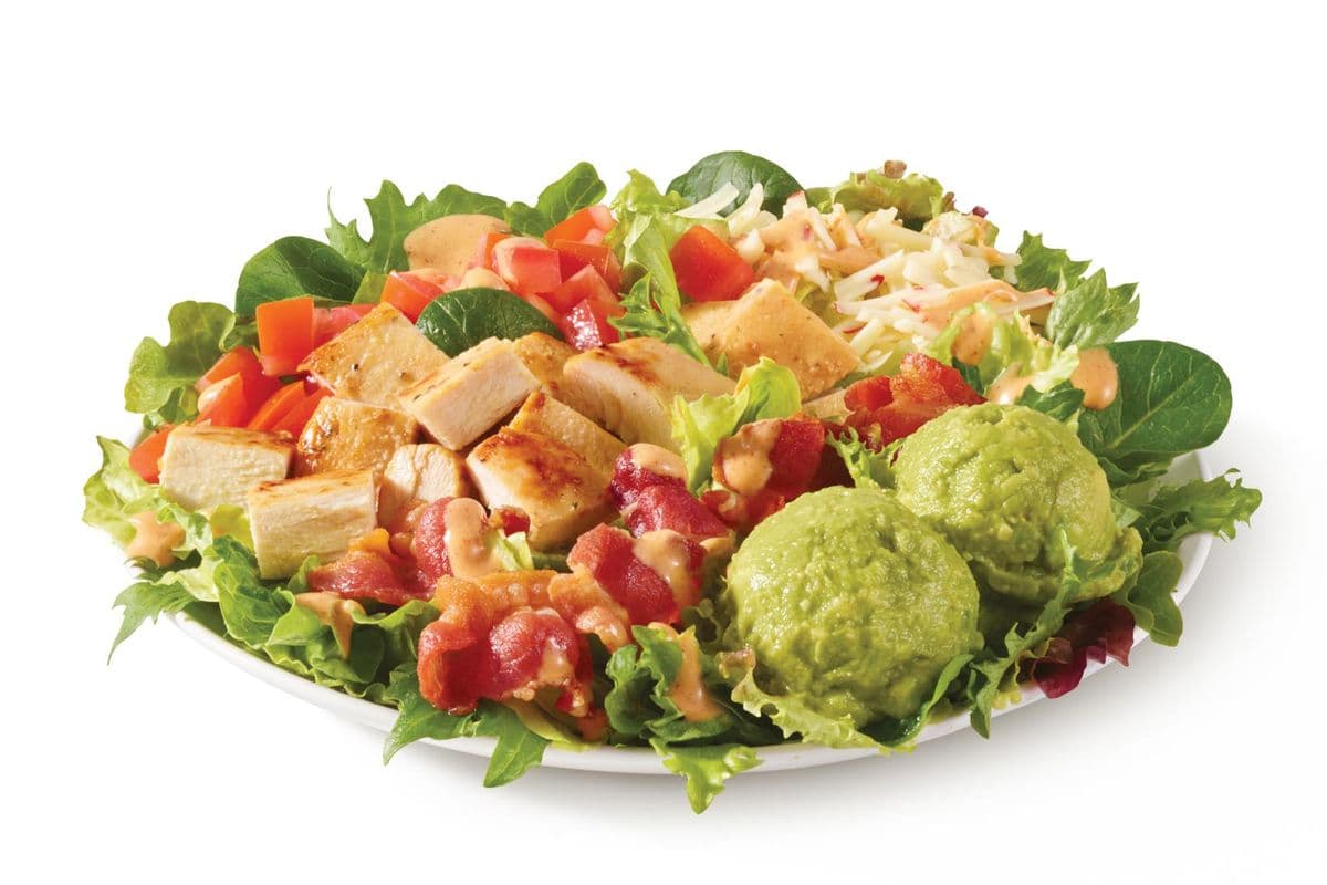 Salade de poulet à l'avocat du Sud-Ouest / Southwest Avocado Chicken Salad (Cals: 630)