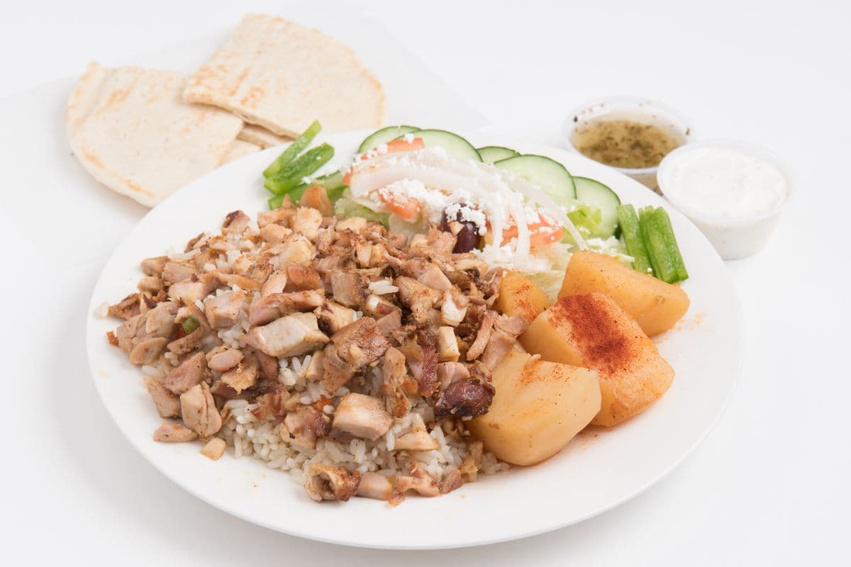 Chicken Shawarma Plate